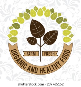 Food design over white background,vector illustration.