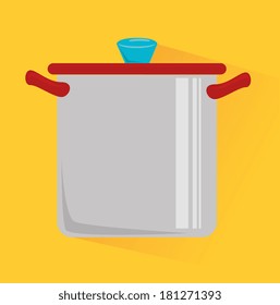 food design over yellow background vector illustration