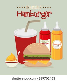 Food digital design, vector illustration eps 10.