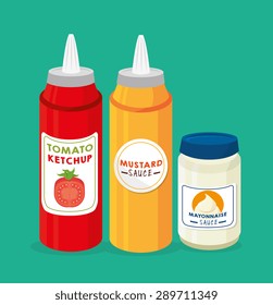 Food digital design, vector illustration eps 10.