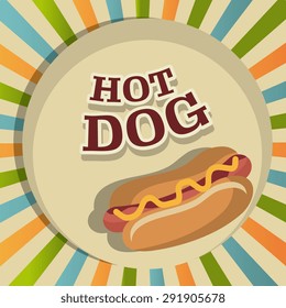 Food digital design, vector illustration eps 10.