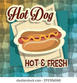Food digital design, vector illustration eps 10.