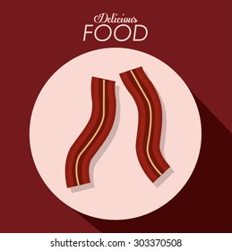 Food digital design, vector illustration eps 10 