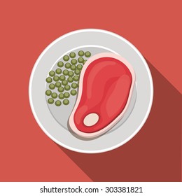 Food digital design, vector illustration eps 10 