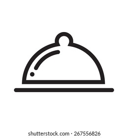 Food, dinner, lunch, breakfast icon vector image. Can also be used for ecommerce, shopping, business. Suitable for web apps, mobile apps and print media.