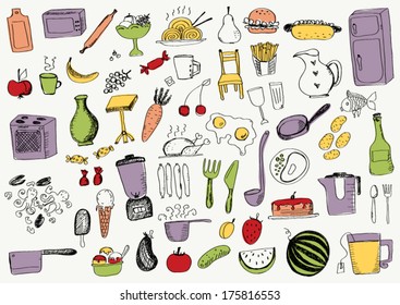 Food doodles