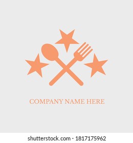 Food Drink and All Culinary Logo for Company and Restaurant. Colorful and Simple Logo. 
