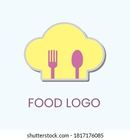 Food Drink and All Culinary Logo for Company and Restaurant. Colorful and Simple Logo. 