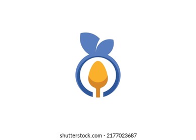 Food and Drink Colored Logo Vector