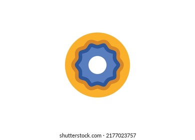 Food and Drink Colored Logo Vector