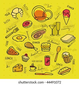 food and drink of different types
