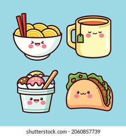 food and drink icon cute