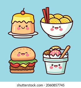 food and drink icon cute
