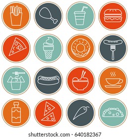 Food & Drink Icon Set