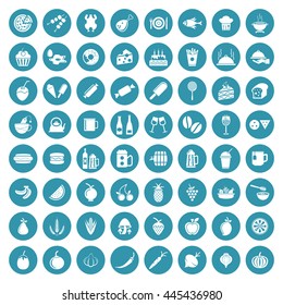 Food & Drink Icon Set. Eps-10.