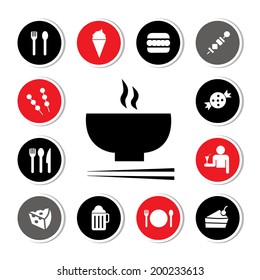 food and drink icon for use 