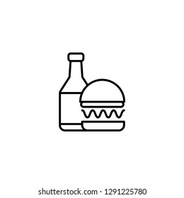 food and drink icon vector