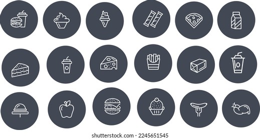 food and drink icon vector design