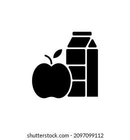 Essen und Trinken Symbol in Vektorgrafik. Logotyp
