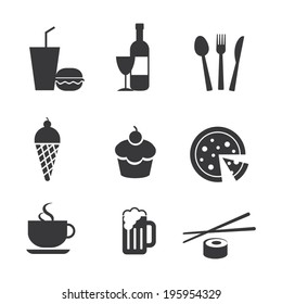 food and drink icons