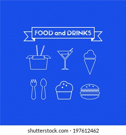 Food and drink icons