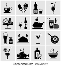 Food and drink icons