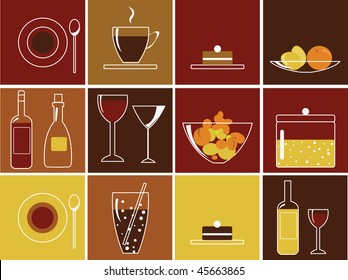  Food and drink icons