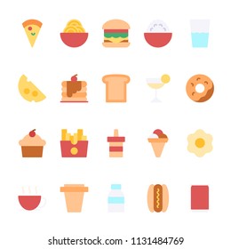 Food and Drink icons in for any purposes. Perfect for website mobile app presentation.
