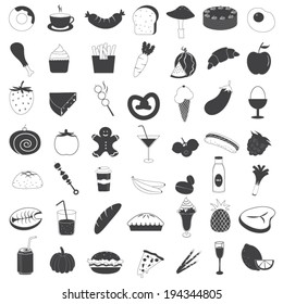 Food and Drink Icons Collection