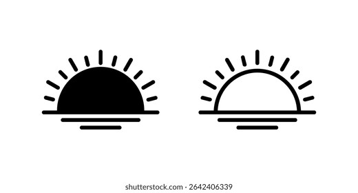 Food and drink icons representing the iftar meal, the evening meal after fasting.