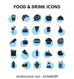 Food and Drink Icons Set