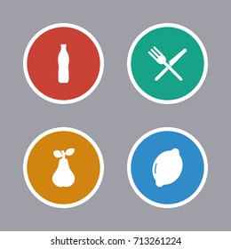 Food and Drink Icons Set