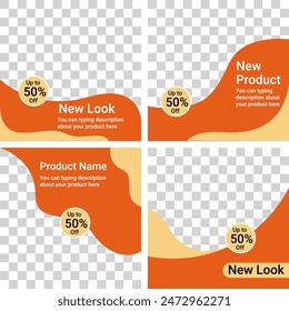 food and drink instagram post template, instagram post template
