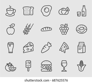 Food And Drink Line Icon