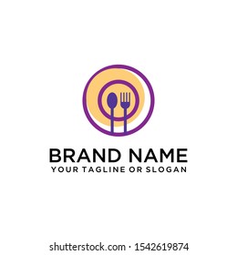 Food & drink logo design vector