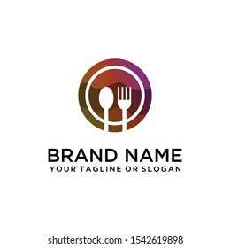 Food & drink logo design vector