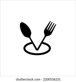 food and drink logo design vector sign