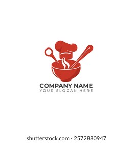 Food and drink logo for restaurants company logo template