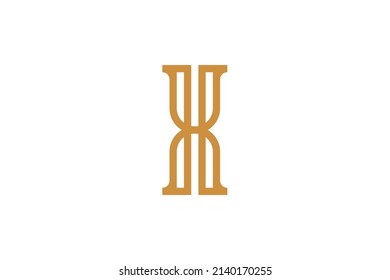 Food and Drink Monoline Logo
