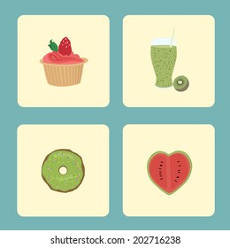 Food and drink set