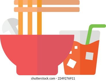 food and drink food vector flat illustration