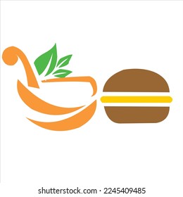 food and drink vector logo design