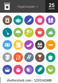 Food & Drinks Filled Icons