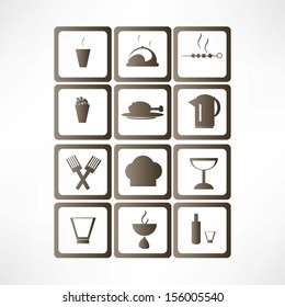 Food and drinks icon