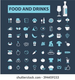 food and drinks icons
