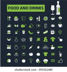 food and drinks icons
