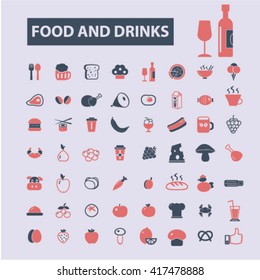 food and drinks icons
