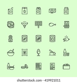 Food & Drinks Icons 