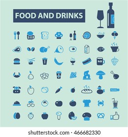 food & drinks icons