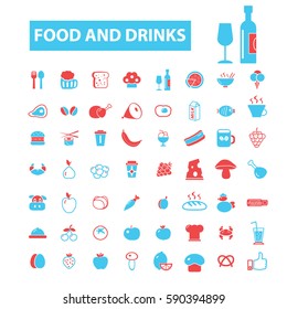 food & drinks icons